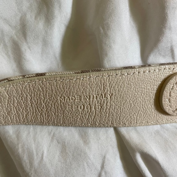 Christian Dior by John Galliano S/S 2005 Floral Trotter Silver CD Leather Belt - Picture 10 of 10